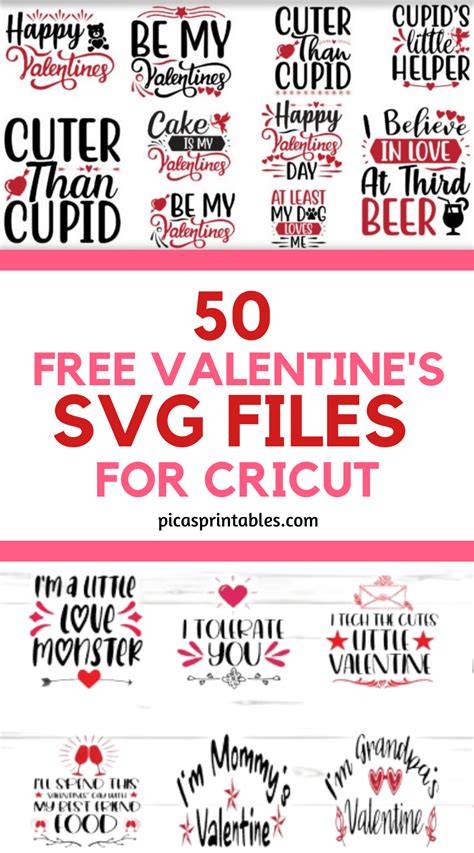 Download Free Valentine SVG Cutting File For Cricut