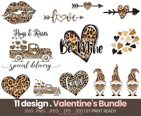 Download Free Valentines Bundle Svg Cut File Commercial Use