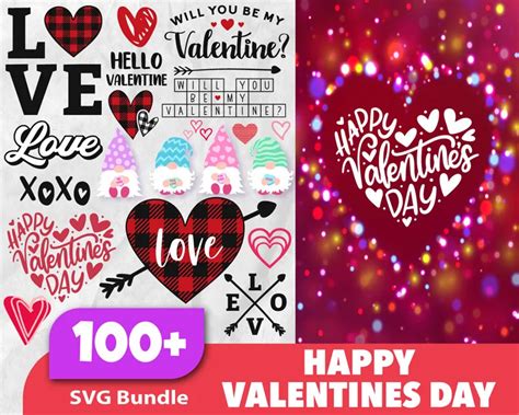 Download Free Valentines Bundle Svg Cut File Files DXF Files