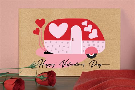 Download Free Valentines Camper Svg For Crafts