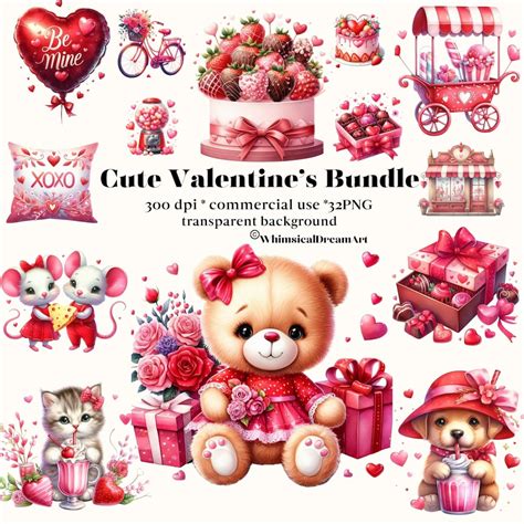 Download Free Valentines Day Bundle Commercial Use