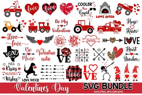 Download Free Valentines Day SVG Bundle Easy Edite