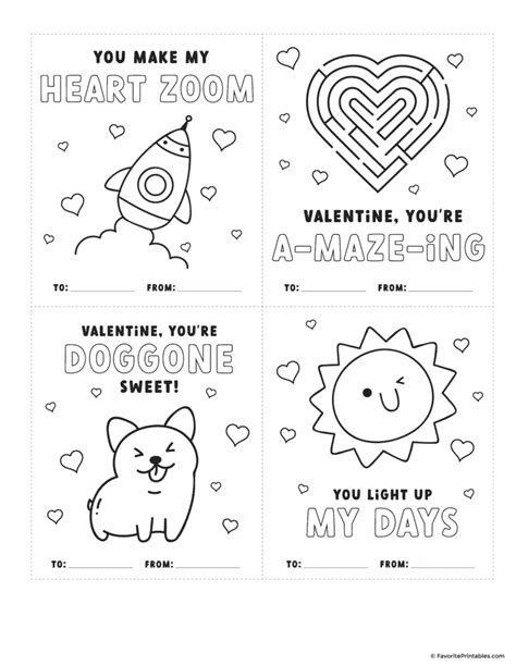Free Valentines Printables For Kids