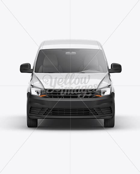 Download Free Van HQ Mockup Front View PSD Object Mockups