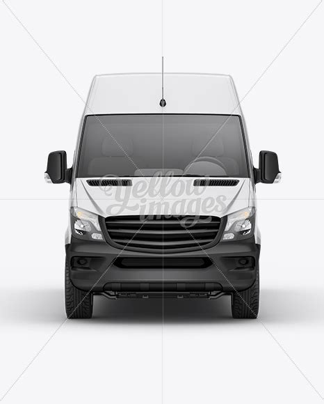Download Free Van HQ Mockup Front View PSD TIFF Files PSD Files