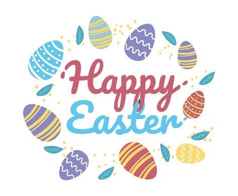 Download Free Vector illustration Happy Easter Files For Crafts