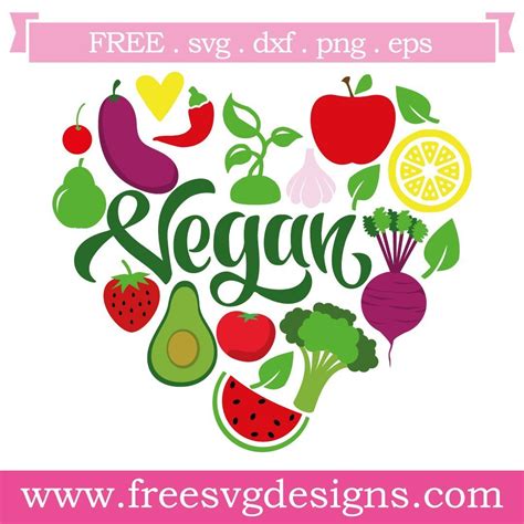 Download Free Vegan SVG DXF Files