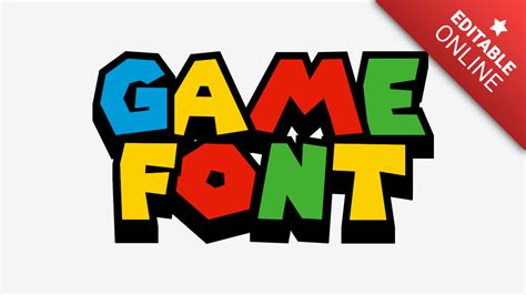 Unleash Your Creativity: Generate Free Video Game Fonts with Our Fancy Font Generator