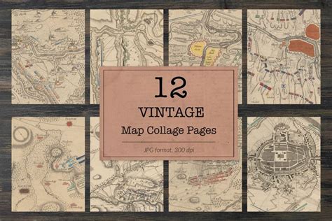 Download Free Vintage map book pages Files DXF Files