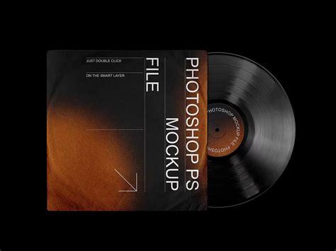 Download Free Vinyl Record Mockup PSD Generator