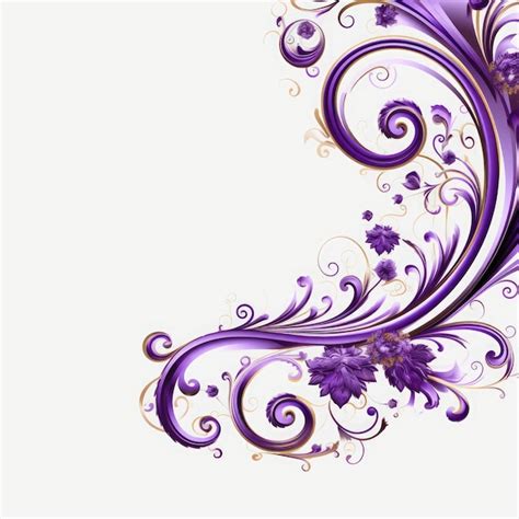 Download Free Violet Corner Borders For Silhouette