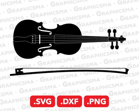 Download Free Violin - SVG File, DXF File Commercial Use DXF Files