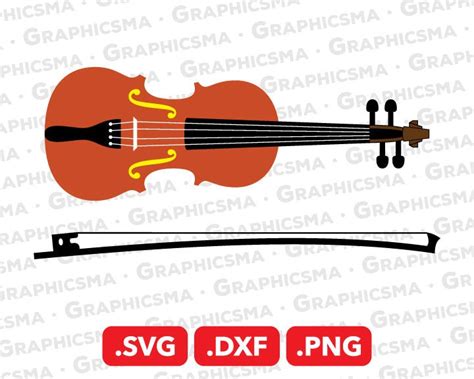 Download Free Violin - SVG File, DXF File Cut Files