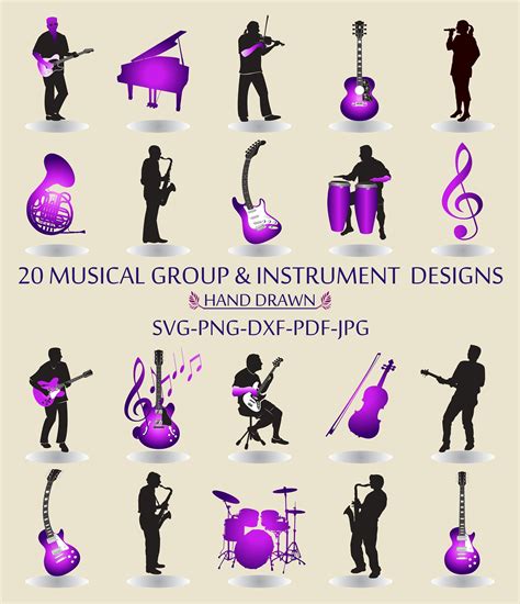 Download Free Violin Instrument - Files DXF Files