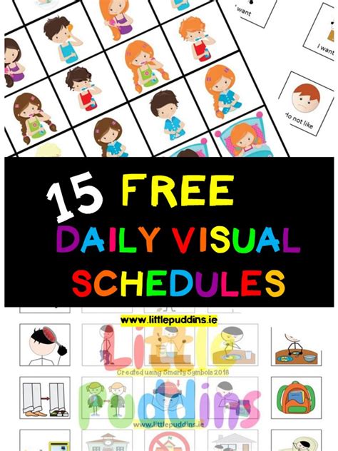 Free Visual Schedules Printable