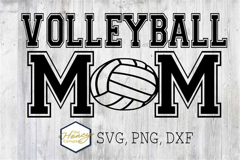 Download Free Volleyball Mom Cutting File Files DXF Files