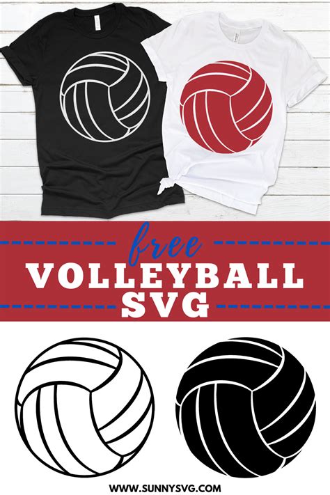 Download Free Volleyball SVG Cut Files