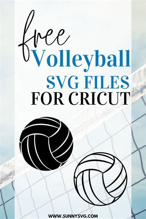 Download Free Volleyball Template 008 | Cut File Files
