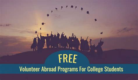 Free Volunteer Abroad Programs For College Students