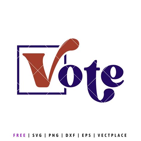 Download Free Vote | Applique Embroidery DXF Files