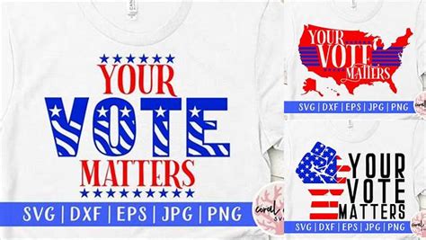 Download Free Vote - US Election SVG EPS DXF PNG Files