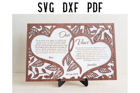 Download Free Vows SVG, Vows DXF, Cuttable File Files For Crafts