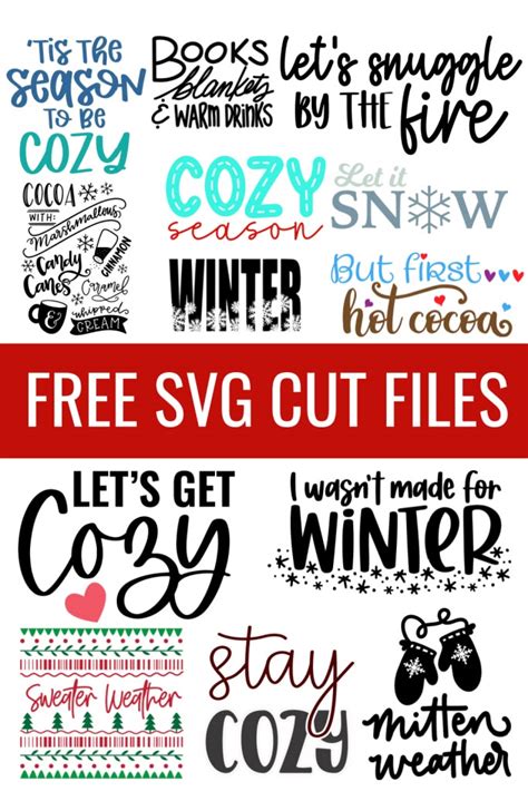 Download Free Warm And Cozy SVG Cut File Files For Crafts
