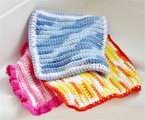 Free Washcloth Crochet Patterns