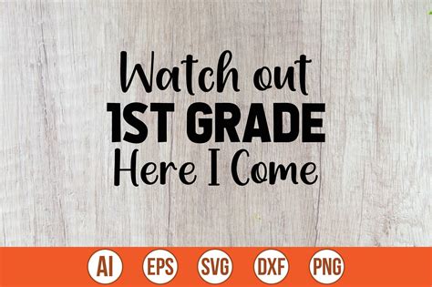 Download Free Watch Out 1st Grade Commercial Use DXF Files