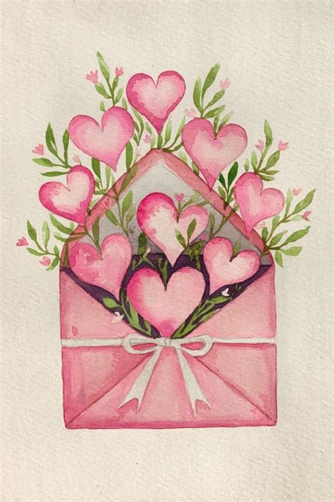Download Free Watercolor Valentines Collection Printable