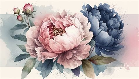Download Free Watercolor peonies Files