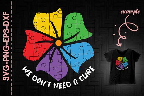 Download Free We Don't Need A Cure Autism Files Free PSD Mockups