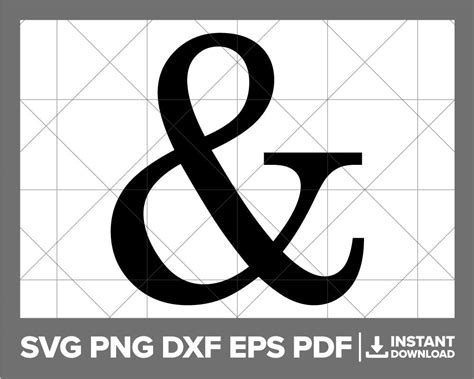 Download Free Wedding Ampersand - SVG File, DXF File Crafts