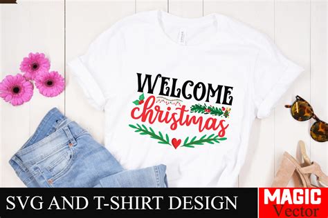 Download Free Welcome Christmas SVG For Crafts