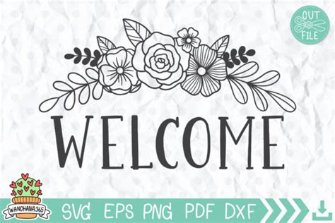 Download Free Welcome Sign SVG File - Fancy Welcome SVG File Files For Crafts