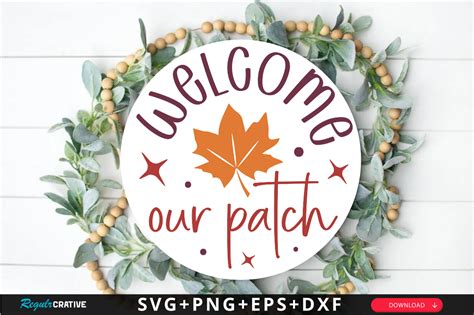 Download Free Welcome to our patch svg Commercial Use