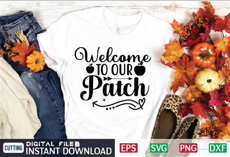 Download Free Welcome to our patch svg Printable