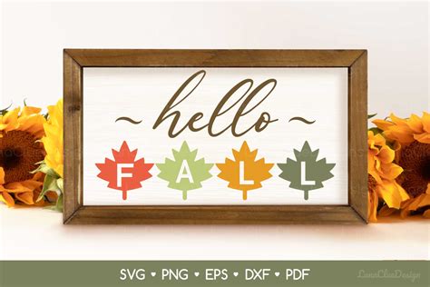 Download Free Well Hello Fall SVG Cut File Commercial Use For Crafts