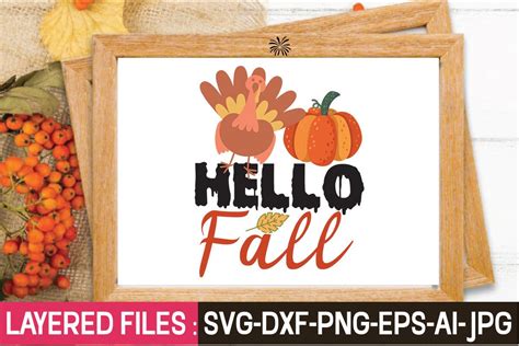 Download Free Well Hello Fall SVG Cut File Crafts