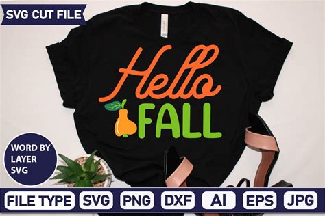 Download Free Well Hello Fall SVG Cut File Cricut SVG DXF Files