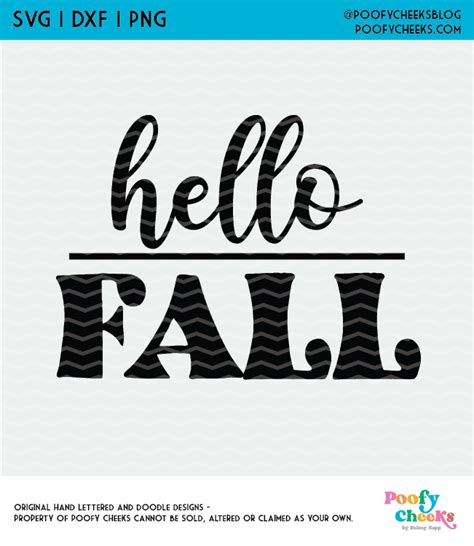 Download Free Well Hello Fall SVG Cut File Silhouette