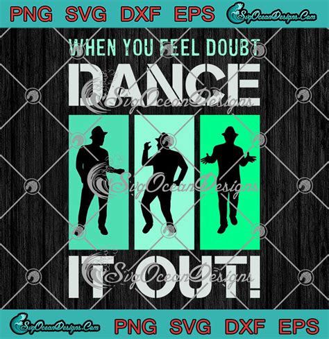 Download Free When In Doubt Cricut SVG DXF Files