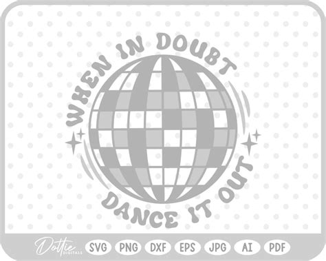 Download Free When In Doubt Silhouette DXF Files