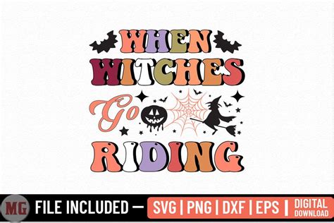 Download Free When Witches Go Riding SVG Cutting File Commercial Use