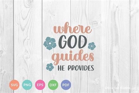 Download Free Where God Guides SVG Cut File Commercial Use DXF Files