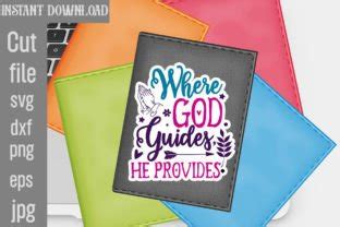 Download Free Where God Guides SVG Cut File Commercial Use For Crafts