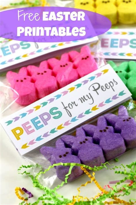 Download Free Where My Peeps For Crafts
