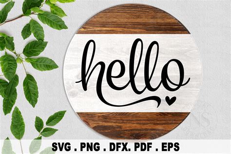 Download Free Why Hello SVG | Farmhouse Sign | DXF and More For Crafts