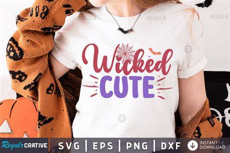 Download Free Wicked Cute | Halloween Cut File Easy Edite