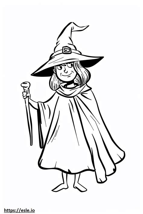 Download Free Wicked Witch Printable